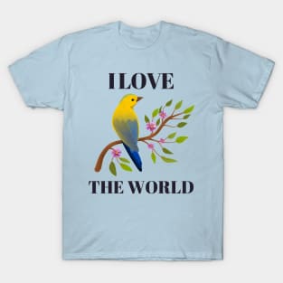 I love The World T-Shirt